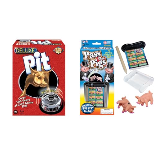 Pass the Pigs and Deluxe Pit, Two Game Set